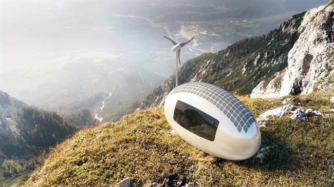 Ecocapsule انرژی خورشید و باد، خانه های خارج از شبکه شما در آینده