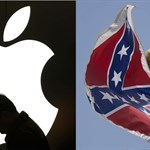 اپل اپلیکیشن هایی را که پرچم کنفدرات(موتلفه) را نشان دهند، پاک میکند