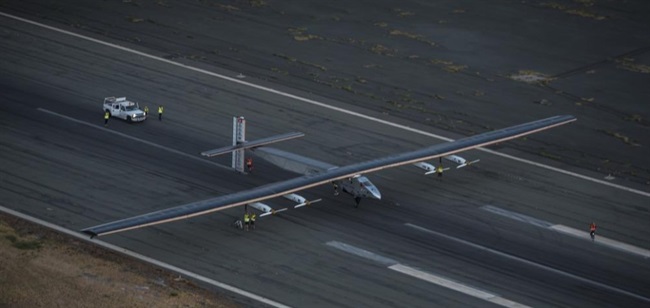 هواپیمای خورشیدیSolar Impulse 2  ماموریت پنج روزه‌ی خود را با موفقیت انجام داد