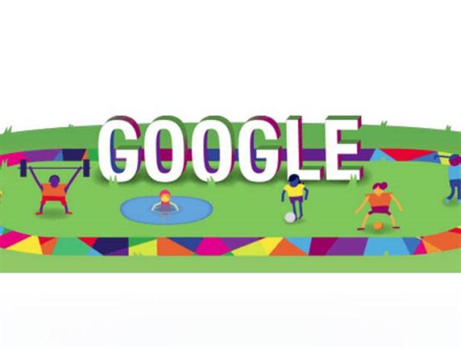 Google  Doodle بازی های المپیک  خاص سال 2015 را جشن میگیرد