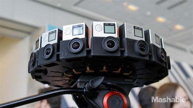 دوربین واقعیت مجازی GoPro Odyssey با قیمتی 15000دلار در نوامبر به بازار خواهدآمد