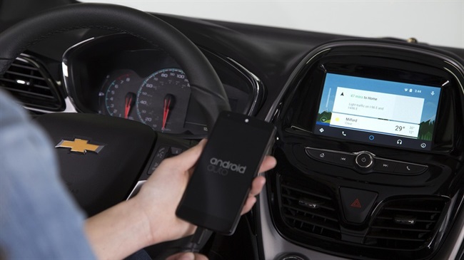 Chevy و ارائه ی android auto برای مدل های برگزیده ی 2016