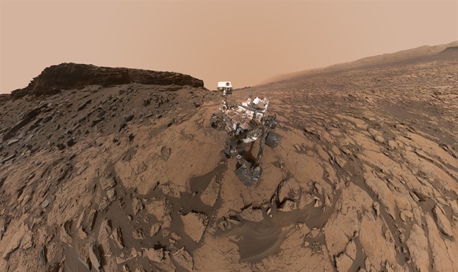 عکس از مریخ: مریخ نورد Curiosity  به زمین سلفی ارسال کرد