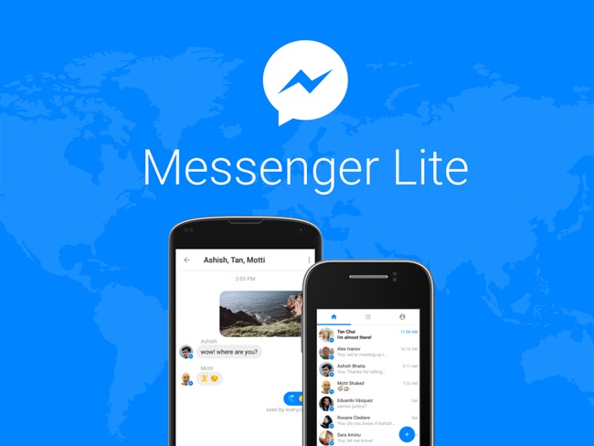 Facebook برای دسترسی راحت‌تر به سرویس پیام‌رسانش، Messenger Lite را معرفی کرد