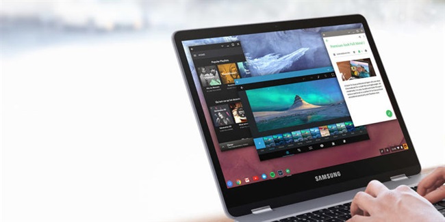 Samsung تصاویری از Chromebook Pro تولیدی خود را منتشر ساخت
