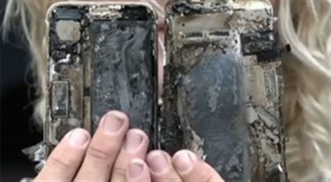 آتش گرفتن آیفون اپل 7 پلاس خبرساز شد
