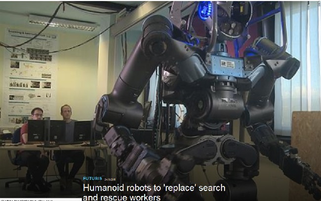 ربات جدید در رویارویی با سانحه به کمک انسان می آید