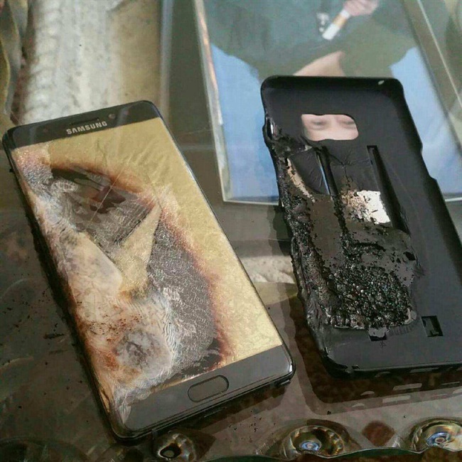 علت انفجار Samsung Galaxy Note 7