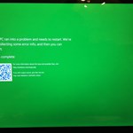صفحه‌ی آبی مرگ Windows، برای کاربران نسخه‌های آزمایشی به رنگ سبز خواهد بود