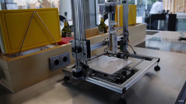 ساخت پنیر با چاپگر سه بعدی
