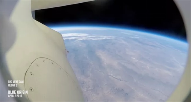 فرود آرام Blue Origin را از دوربین نصب شده روی راکت ببینید