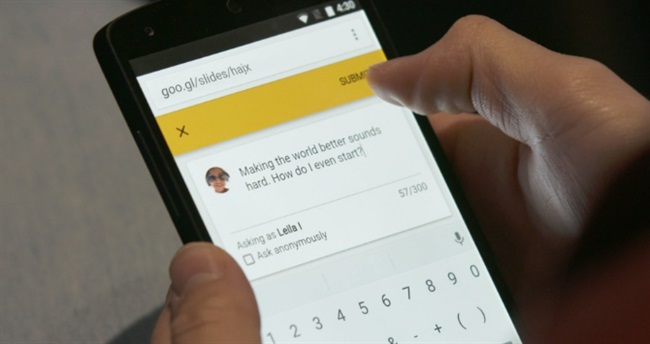 گوگل به برنامه های اسلایدی، پرسش و پاسخ و اشاره گر لیزری اضافه میکند