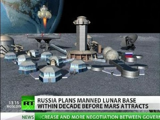 ساخت پایگاه روسیه بر روی ماه
