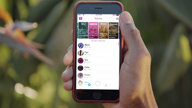 طراحی جدید بخش “Discover” نرم افزار Snapchat به شما اجازه می دهد که خبرگذاری های مورد علاقه خود را دنبال کنید