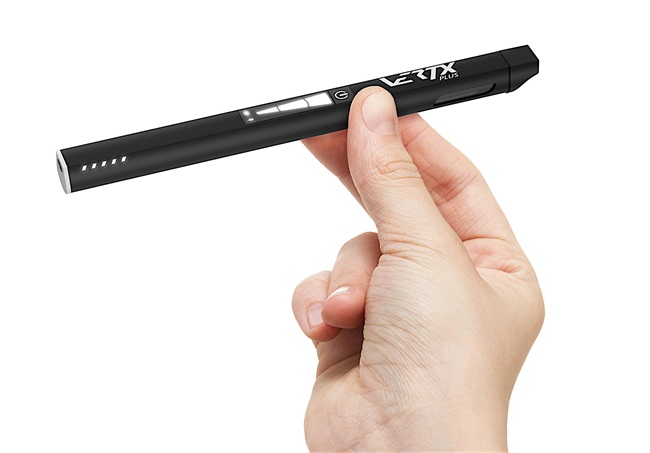 سیگار الکترونیکی VERTX مجهز به صفحه نمایش لمسی
