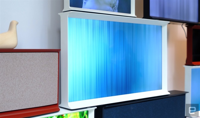 محصول جدید سامسونگ؛ Serif TV با اسباب اثاثیه منزل شما خود را هماهنگ می کند