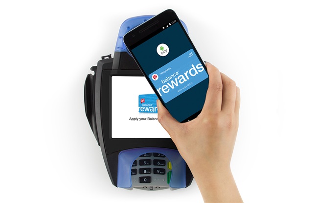 ثبت امتیاز وفاداری فروشگاه وال گرینز با Android Pay امکان پذیر شد