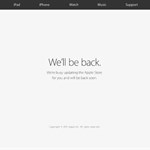 فروشگاه های رسمی اپل پیش از اعلام آی فون 7 بسته شدند