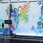 رباتی برای نقاشی‌های دیواری