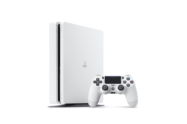 عرضه کنسول سفید رنگ PlayStation 4 Slim به بازار