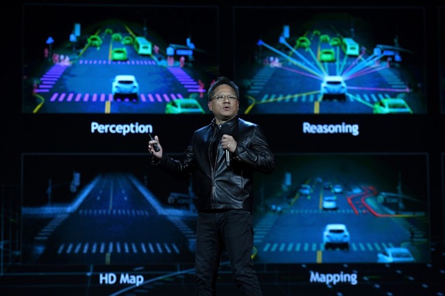 Nvidia می‌گوید: ابر رایانه‌ی جدیدش بالاترین سطح رانندگی خودران را ممکن می‌سازد