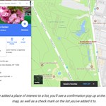 اشتراک‌گذاری در Google Maps