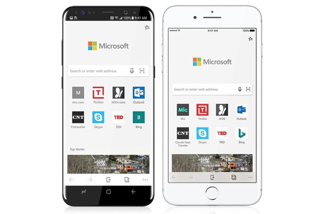 مرورگر Microsoft Edge در حال حاضر برای تمامی کاربران iOS و Android در دسترس است