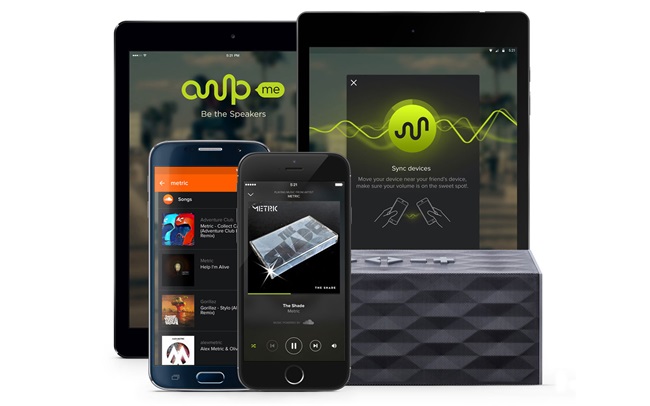اپلیکیشن همگام‌سازی اسپیکر AmpMe از این پس می‌تواند به لیست آهنگ‌های Spotify دسترسی پیدا کند