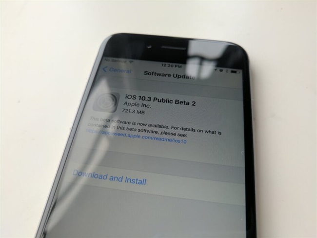 Apple نسخه‌ی آزمایشی Beta 2 از iOS 10.3 را منتشر ساخت