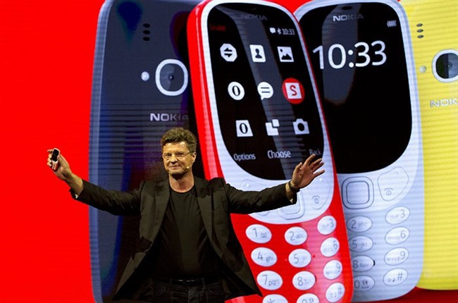 نسخه ی به روزرسانی شده ی Nokia 3310 در نمایشگاه بارسلونا