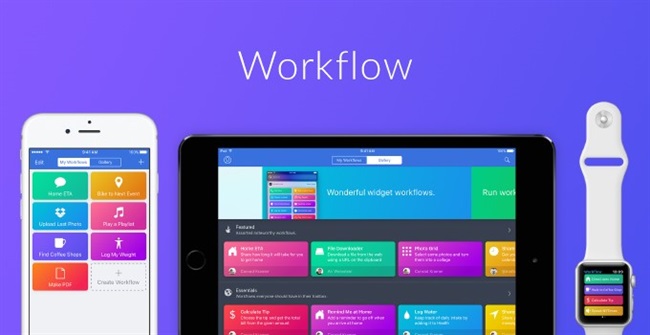 اپل اپلیکیشن اتوماسیون Workflow را خریداری کرد