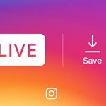 امکان ذخیره‌ی فایل‌های ویدئویی بخش Live در Instagram