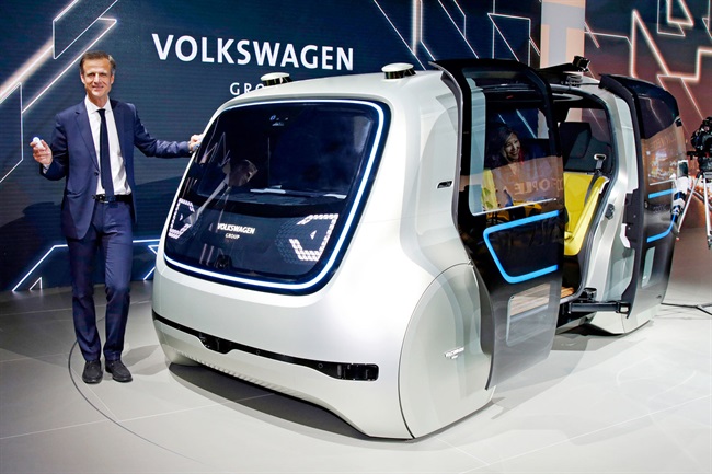 Volkswagen ایده‌های خود از وسایل نقلیه‌ی خودران را به نمایش گذاشت