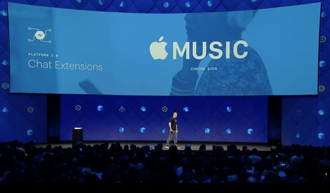 Apple Music وارد Facebook Messenger می‌شود