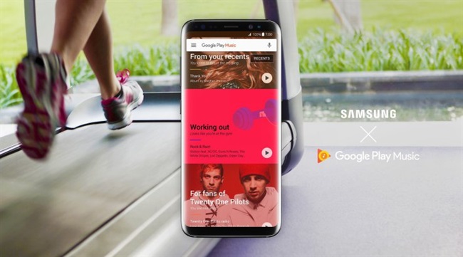 Google و ارائه‌ی پیش‌فرض اپلیکیشن Play Music بر روی دستگاه‌های Samsung، با دو برابر ظرفیت