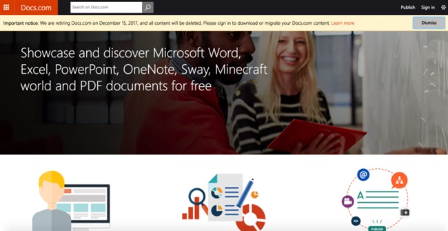 با تصاحب SlideShare، مایکروسافت سرویس اشتراک‌گذاری فایل Docs.com خود را تعطیل می‌کند