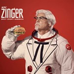KFC همبرگر معروف خود را به فضا پرتاب می کند