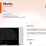 عرضه‌ی رسمی Ubuntu در Windows Store