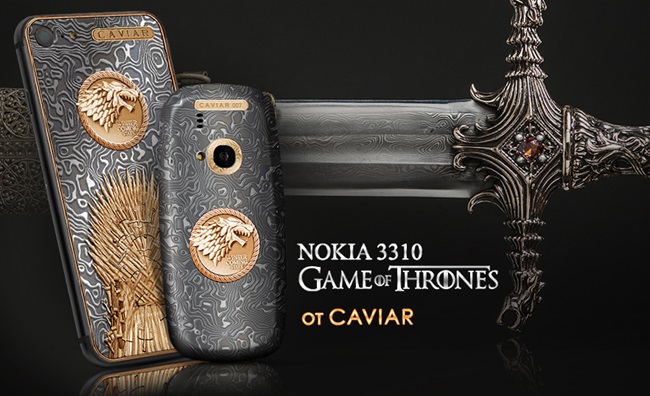 عرضه ی مدل لوکس Nokia 3310 با طرح Games of Thrones