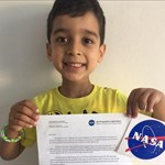 NASA به نامه‌ی کودک 5 ساله پاسخ داد