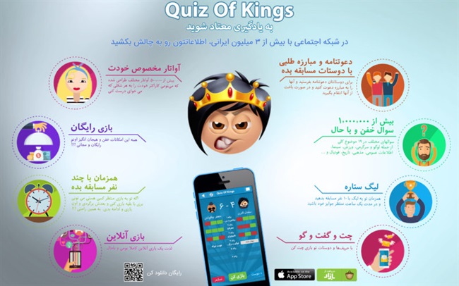 جزئیات بازی Quiz of Kings در لیگ بازی‌های رایانه‌ای ایران