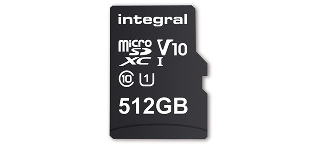 عرضه‌ی اولین کارت‌های microSD 512 گیگابایتی تا اول فوریه