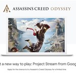 Project Stream گوگل اجازه‌ی بازی Assassin Creed Odyssey را در مرورگر کروم می‌دهد