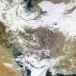 رصد پوشش برف در کشور با تصاویر ماهواره‌ای