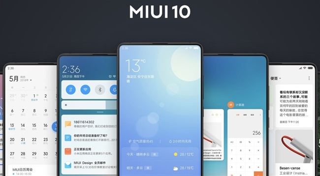 ۲۸ گوشی هوشمند Xiaomi تا نسخه‌ی MIUI 10 به‌روزرسانی خواهند شد