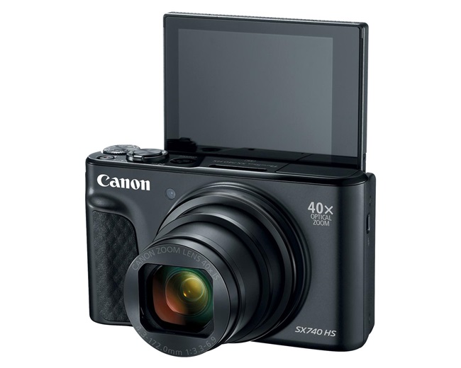 Canon دوربین PowerShot SX740 HS را با زوم اپتیکال ۴۰ برابر عرضه می‌کند