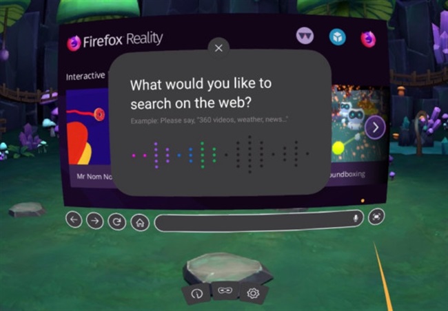 مرورگر Firefox Reality برای استفاده با عینک‌های واقعیت افزوده و مجازی