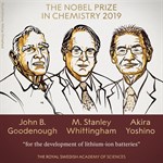 ۳ محقق برای توسعه باتری‌های لیتیوم یونی برنده نوبل شیمی شدند