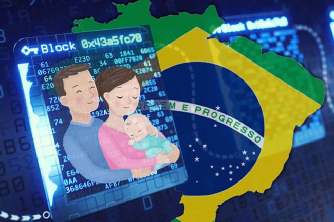 اولین شناسنامه‌ بلاک چینی به‌طور رسمی در برزیل صادر شد