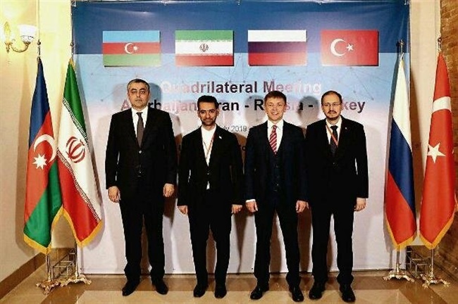 اجلاس وزیران ارتباطات ایران، ترکیه، روسیه و جمهوری آذربایجان برگزار شد